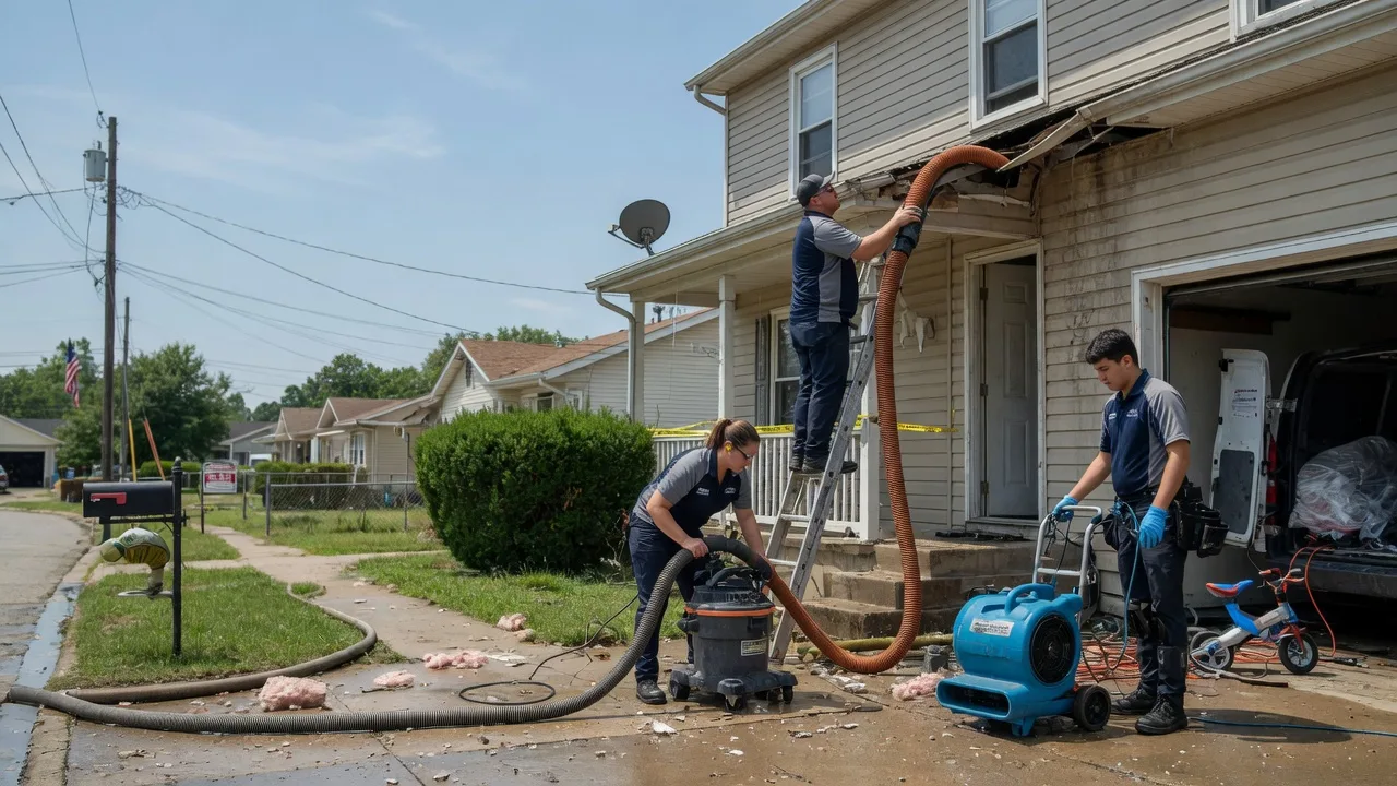 Water Damage Restoration in Corning, KS near me